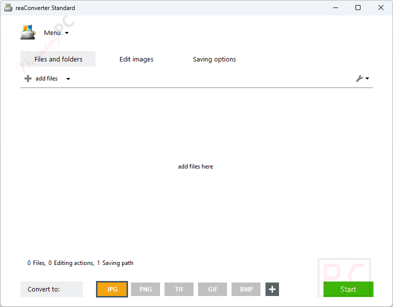 Reaconverter Standard Main Screenshot Reaconverter Standard Main Screenshot