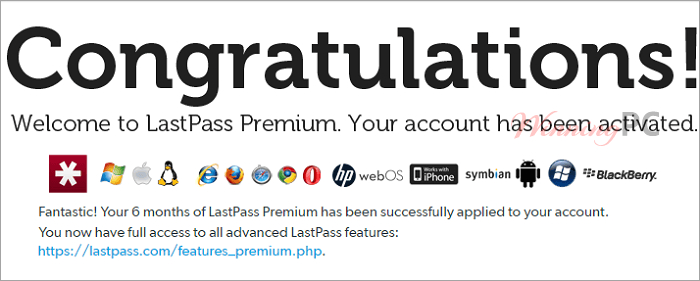 Activate Account Lastpass Premium Activate Account Lastpass Premium