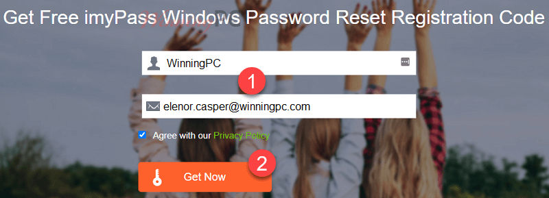 Apeaksoft Imypass Windows Password Reset Giveaway Page