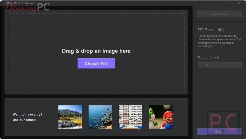 Hitpaw Photo Enhancer Screenshot
