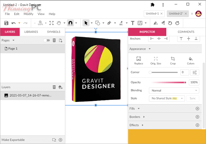 Projetc Gravit Designer Pro