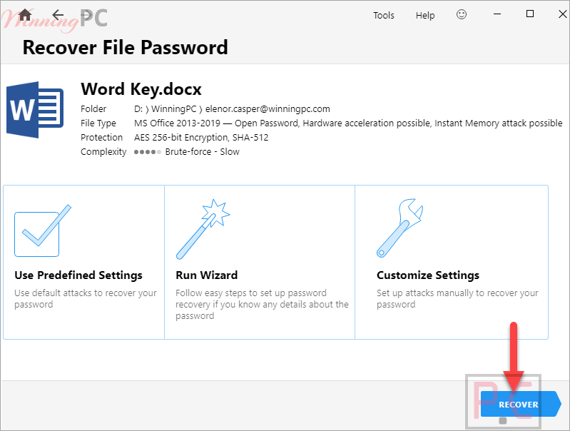 Passware Word Key