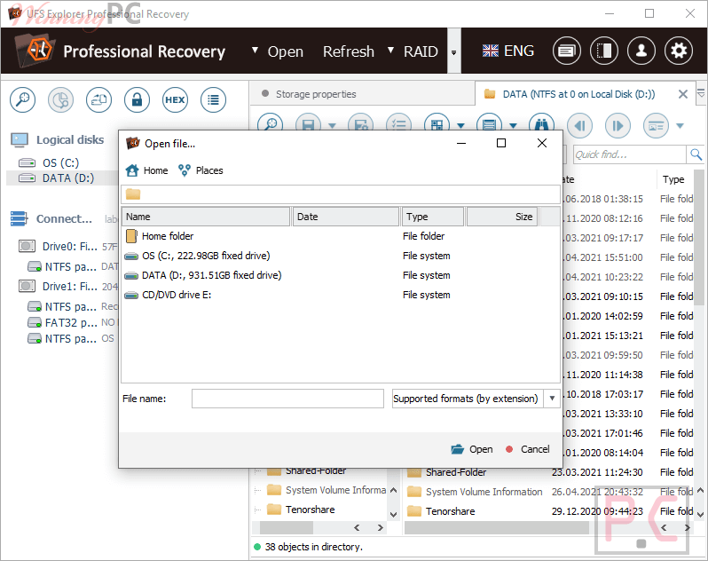Virtual Disk Ufs Explorer Professional Recovery