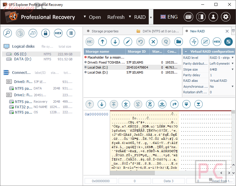 Virtual Riad Ufs Explorer Professional Recovery