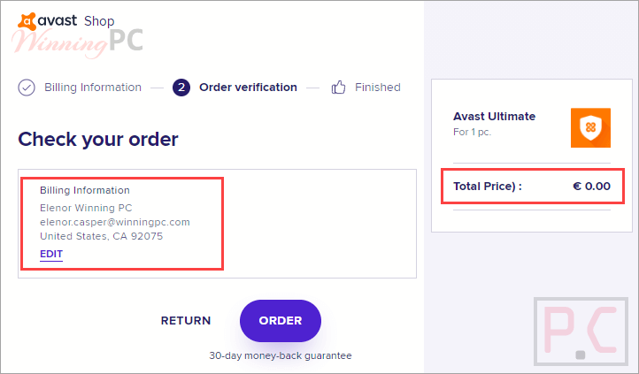 Avast Ultimate Giveaway Page And Order Avast Ultimate Giveaway Page And Order
