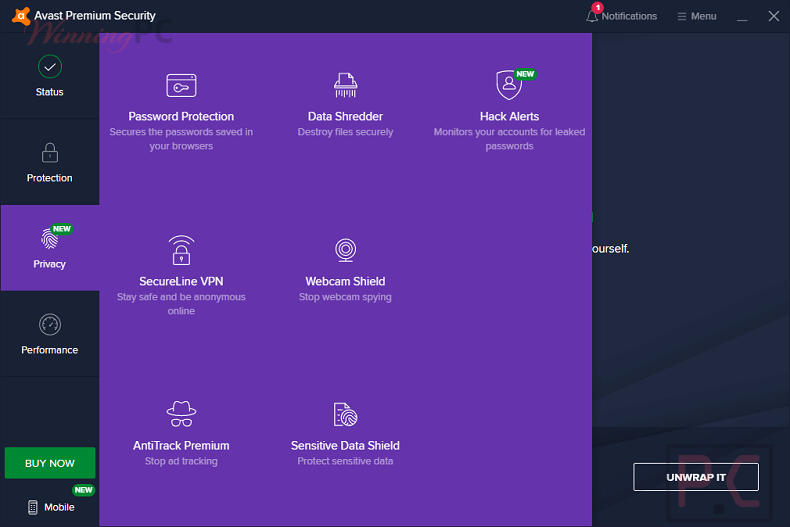 Avast Ultimate Screenshot Avast Ultimate Screenshot