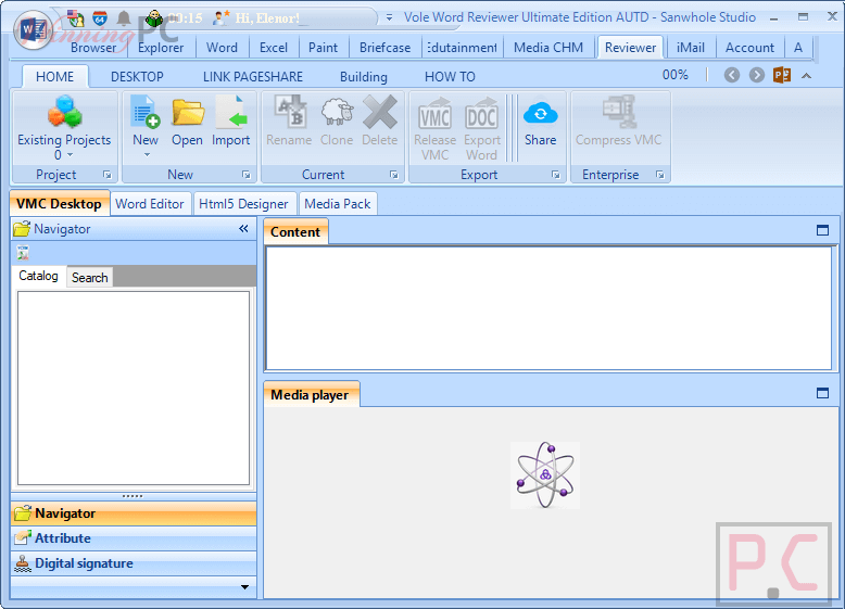 Vole Word Reviewer Professional Screenshot