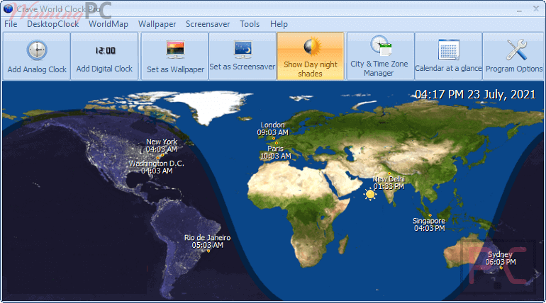 Crave World Clock Pro Screenshot Crave World Clock Pro Screenshot