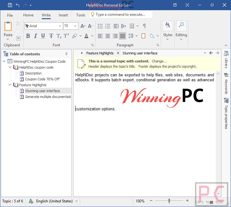 Create Documents Helpndoc Min