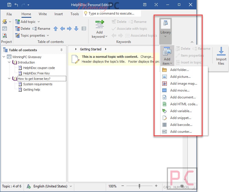 Library System Helpndoc Min