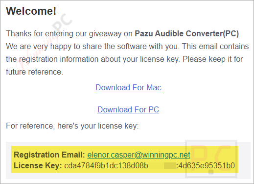 Get Pazu Audible Converter License