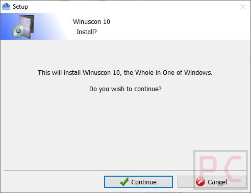 Winuscon Installation Winuscon Installation