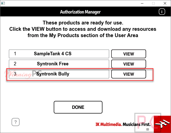 Enjoy Syntronik Instruments Bully For Lifetime
