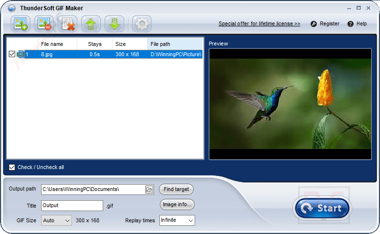 Gif Maker Thundersoft Gif Converter