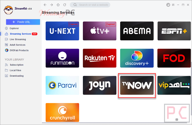 Guide Streamfab Tvnow Downloader
