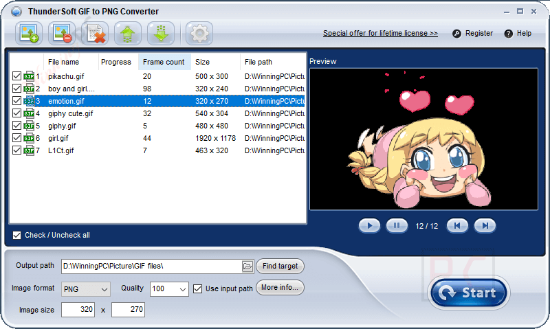 Png Converter Thundersoft Gif Converter