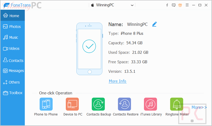 Screenshot Aiseesoft Fonetrans
