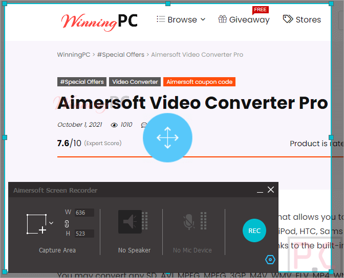 Aimersoft Video Converter Pro Screen Recorder Aimersoft Video Converter Pro Screen Recorder