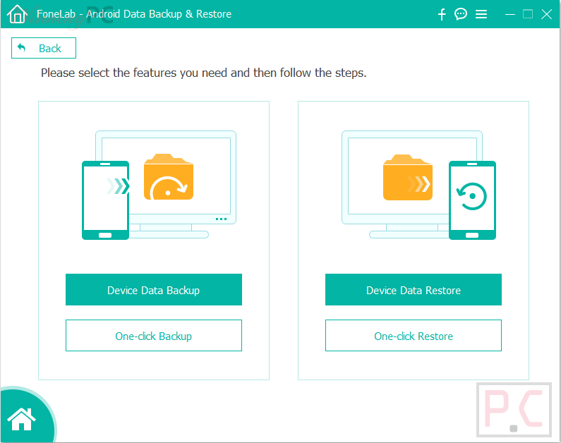 Fonelab Android Data Backup &Amp; Restore Screenshot