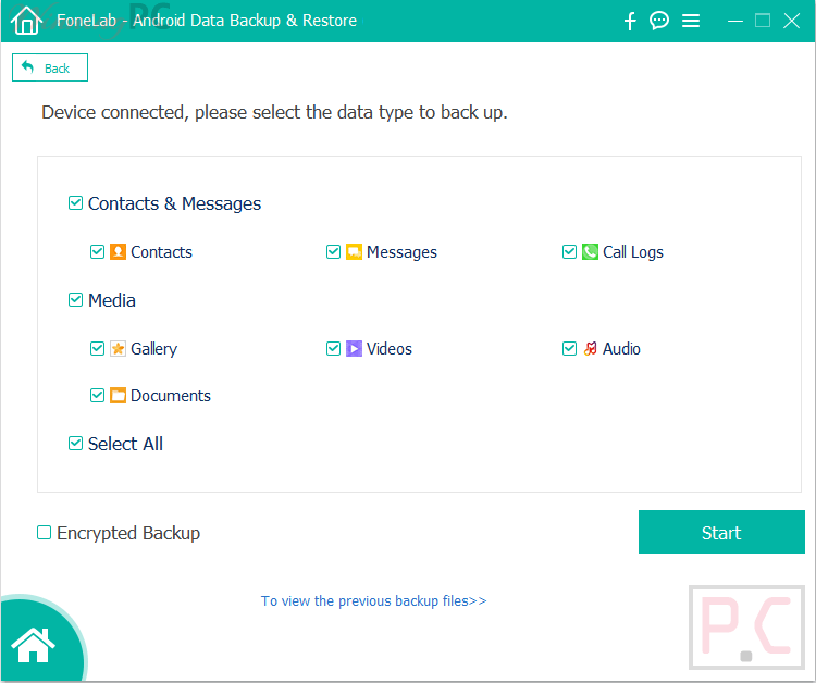 Back Up Aiseesoft Fonelab Android Data Backup Restore