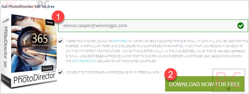 Cyberlink Photodirector 365 Giveaway Page Cyberlink Photodirector 365 Giveaway Page