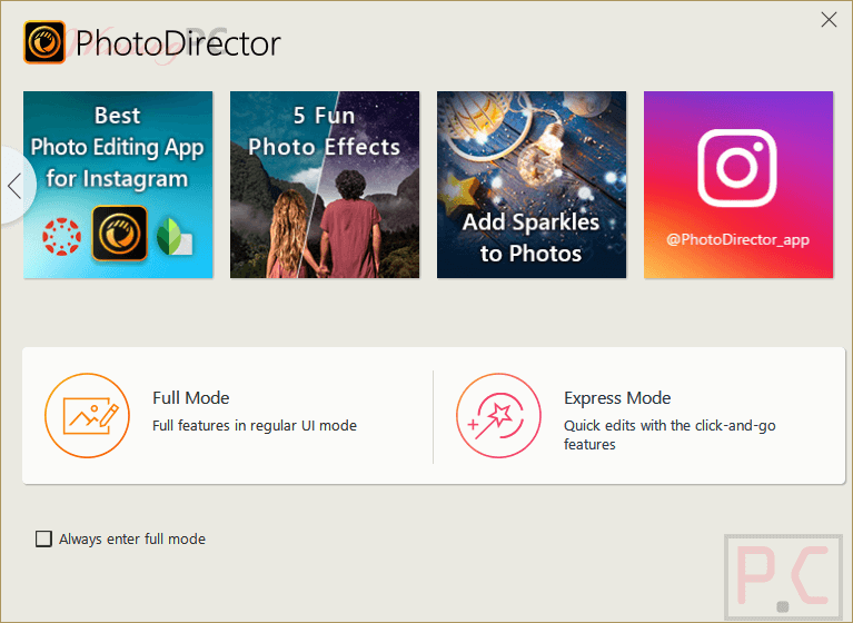 Cyberlink Photodirector 365 Screenshot Cyberlink Photodirector 365 Screenshot