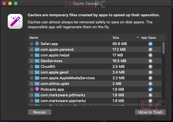 Cache Cleaner Macmagic