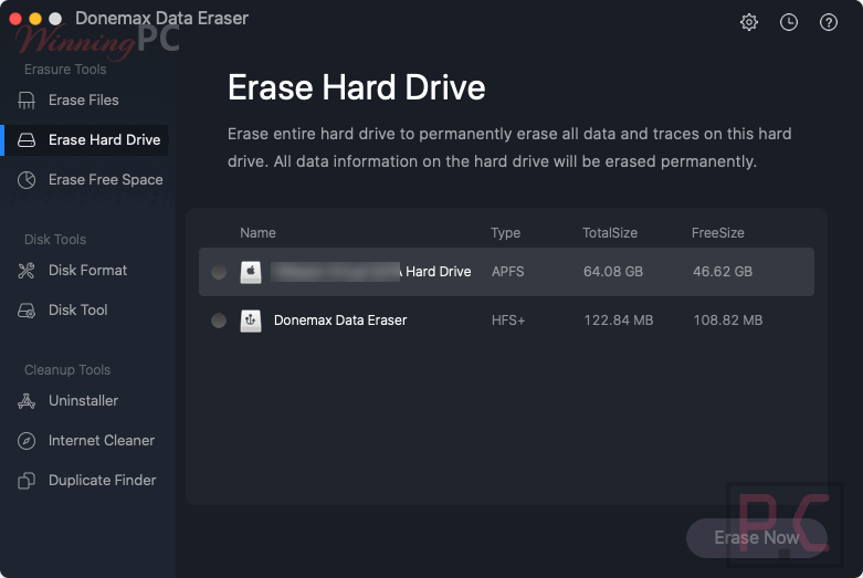 Donemax Data Eraser For Mac Erase Hard Disk Donemax Data Eraser For Mac Erase Hard Disk
