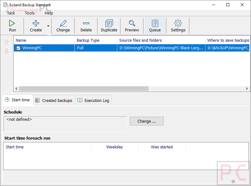 Exiland Backup Standard Screenshot Giveaway