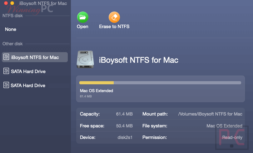 Iboysoft Ntfs For Mac Screenshot Iboysoft Ntfs For Mac Screenshot