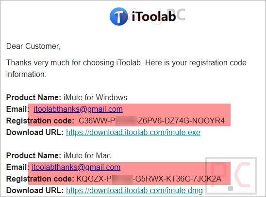 Itoolab Imute License Info Itoolab Imute License Info
