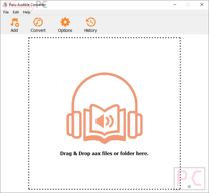 Pazu Audible Converter Screenshot