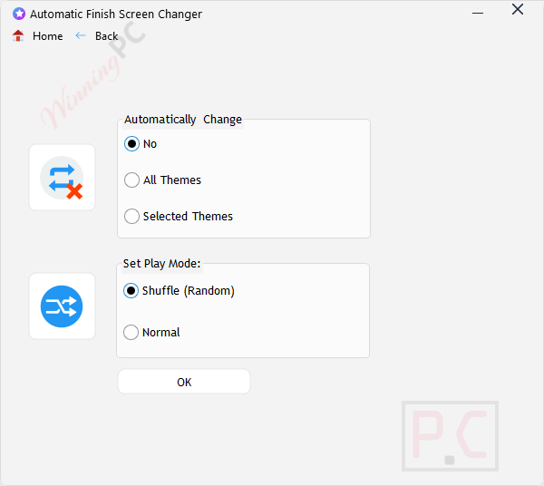 Automatic Finish Screen Changer Bootracer Premium Automatic Finish Screen Changer Bootracer Premium