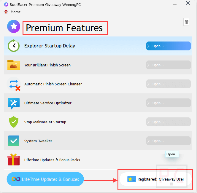 Bootracer Premium Registered Bootracer Premium Registered