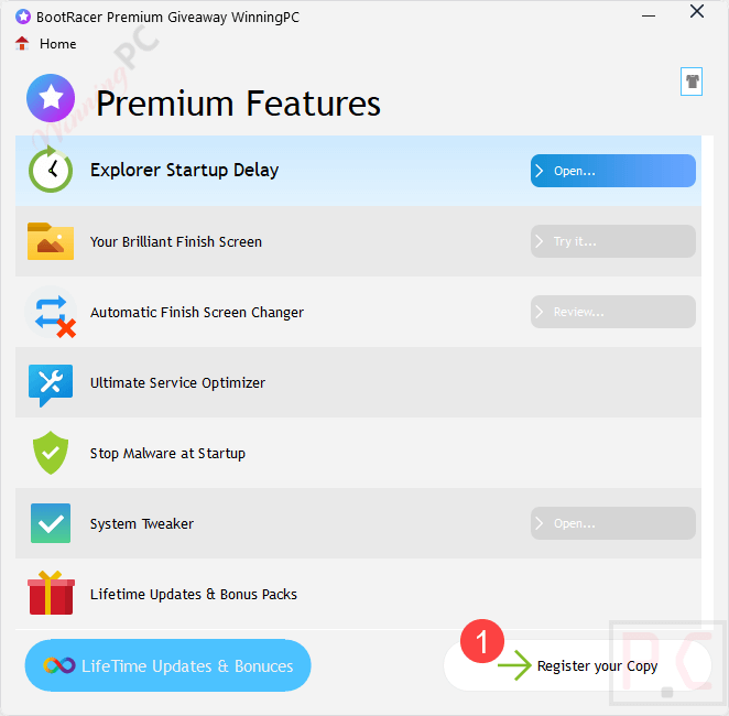 Register Your Copy Bootracer Premium Register Your Copy Bootracer Premium