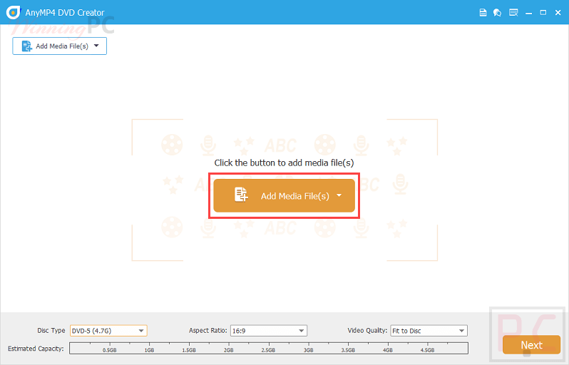 Anymp4 Dvd Creator Main Screenshot 2022 Anymp4 Dvd Creator Main Screenshot 2022