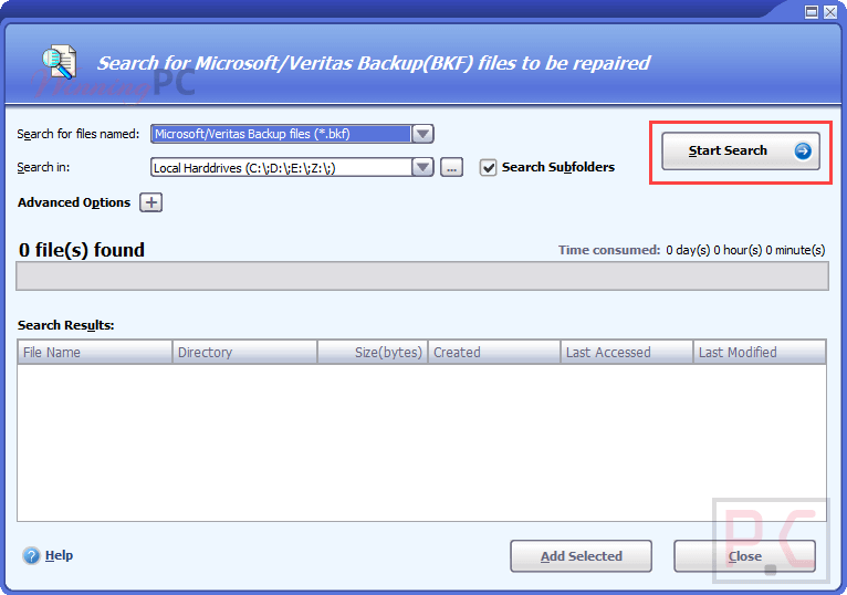 Datanumen Bkf Repair Search Files Datanumen Bkf Repair Search Files