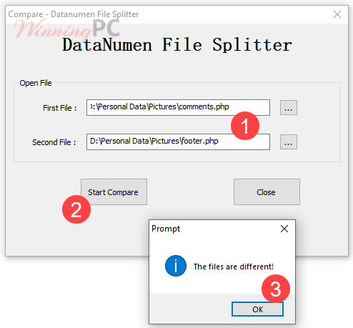 Datanumen File Splitter File Compare Datanumen File Splitter File Compare