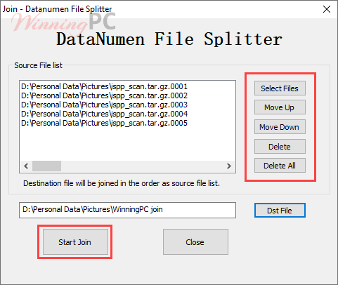Datanumen File Splitter Join Datanumen File Splitter Join