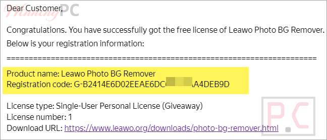 Get Leawo Photo Bg Remover Registration Code Get Leawo Photo Bg Remover Registration Code