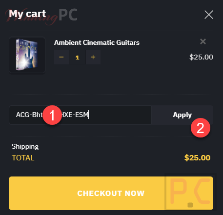 Insert Code Ambient Cinematic Guitars Insert Code Ambient Cinematic Guitars