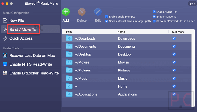 Move To Iboysoft Magicmenu
