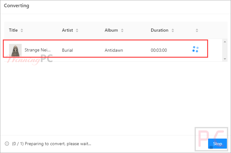 Ondesoft Apple Music Converter Processing Ondesoft Apple Music Converter Processing