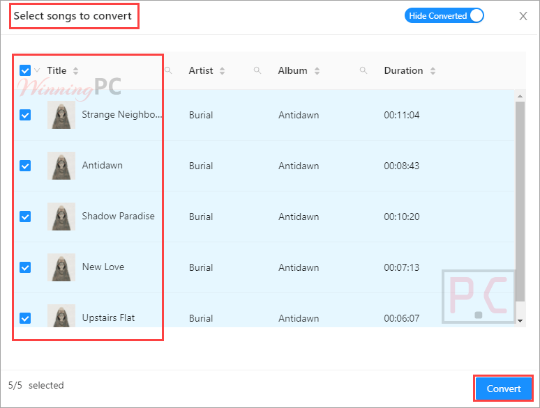 Ondesoft Apple Music Converter Select Songs Ondesoft Apple Music Converter Select Songs