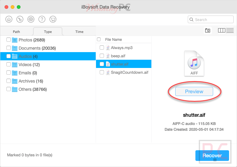 Preview Iboysoft Data Recovery For Mac Preview Iboysoft Data Recovery For Mac