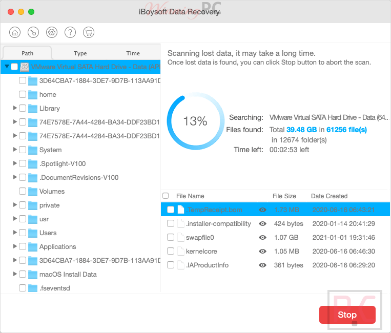 Scanning Iboysoft Data Recovery For Mac Scanning Iboysoft Data Recovery For Mac