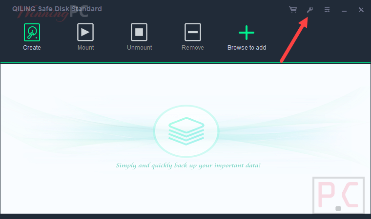 Activate Qiling Safe Disk