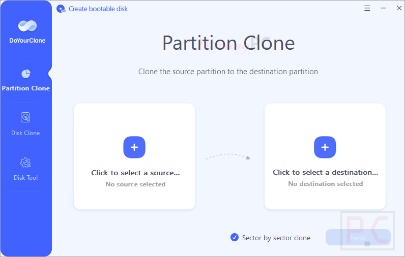 Doyourclone For Windows Giveaway Screenshot