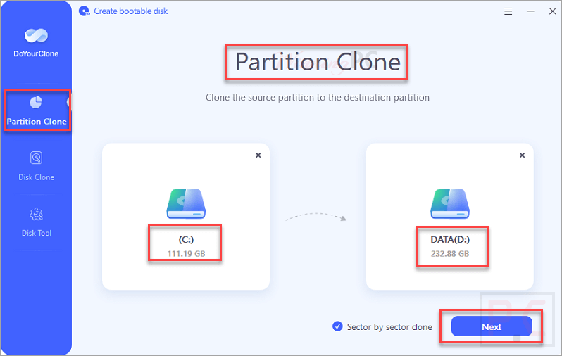 Doyourclone For Windows Partition Clone