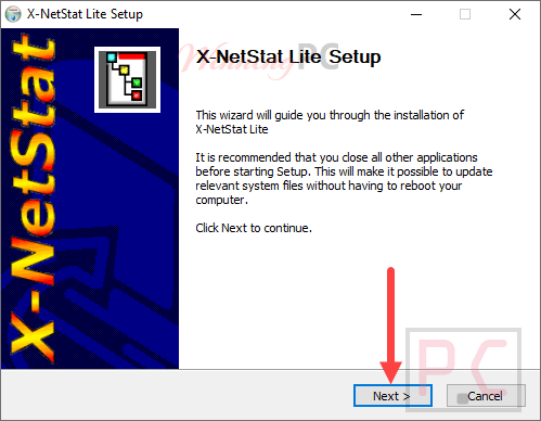 X Netstat Lite Setup X-Netstat Lite Setup